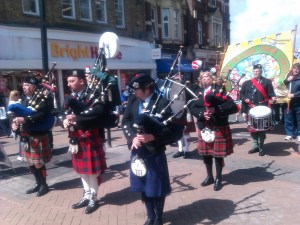 Bagpipes & Drums - Fire Brigades Union
