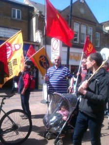 Myself Holding the Red Flag