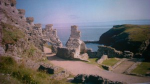 Ruins of Tintagel Castle - North Cornwall