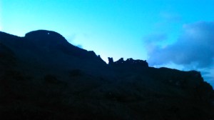 Tintagel Castle Ruins - Sunset