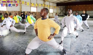 African Monks Serious in Their Practice