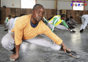 A Powerful African Monk