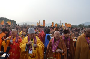 Eminent Monks Purify the Area