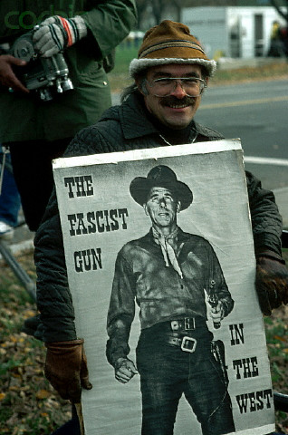 Protest Against Grenada Invasion