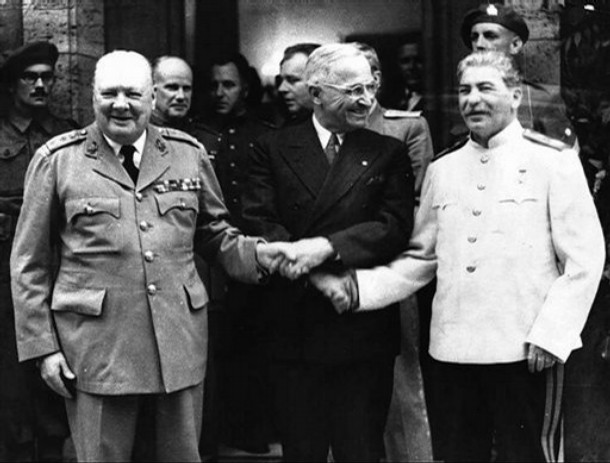 CHURCHILL STALIN TRUMAN