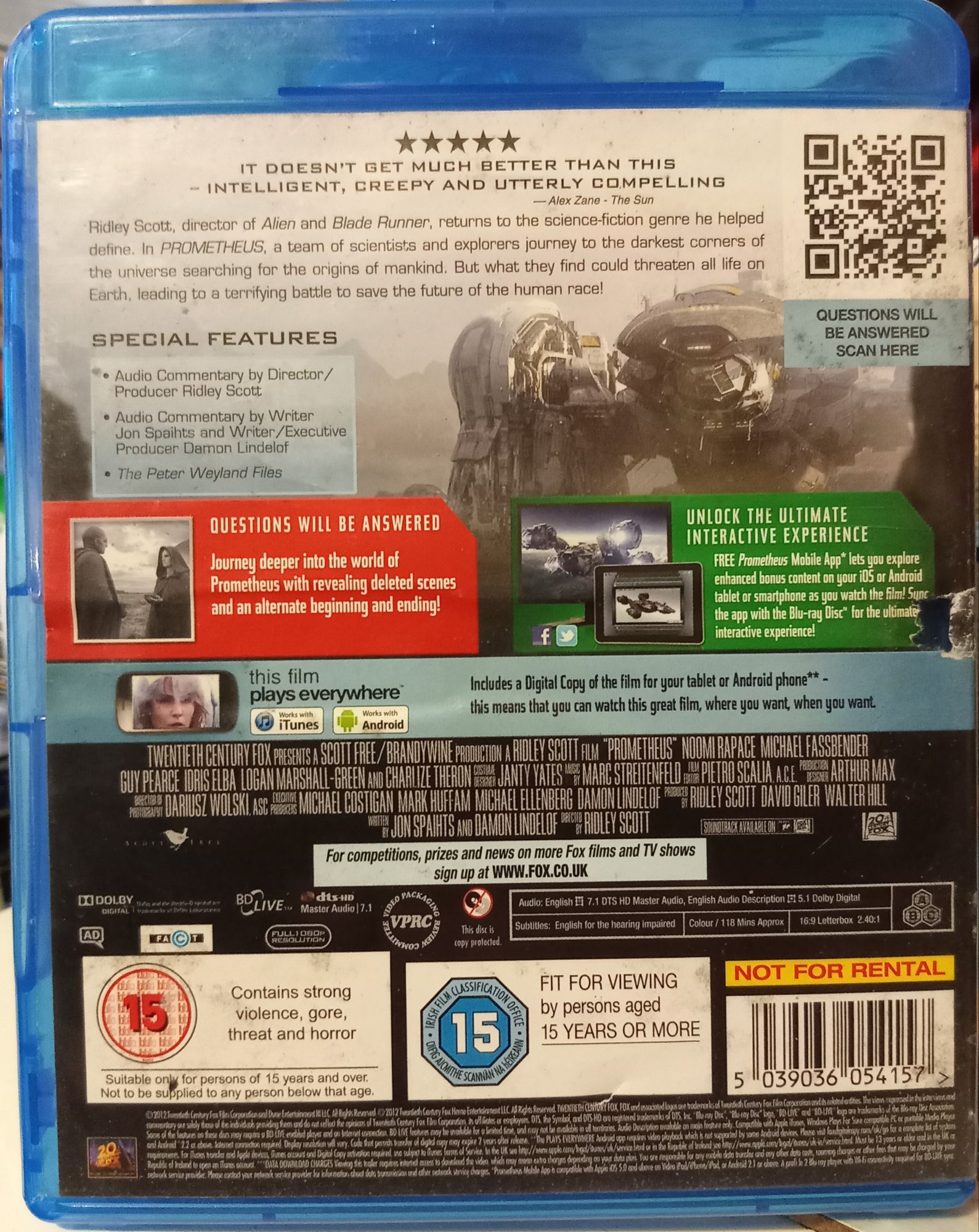 Ridley Scott - Alien to the Truth!