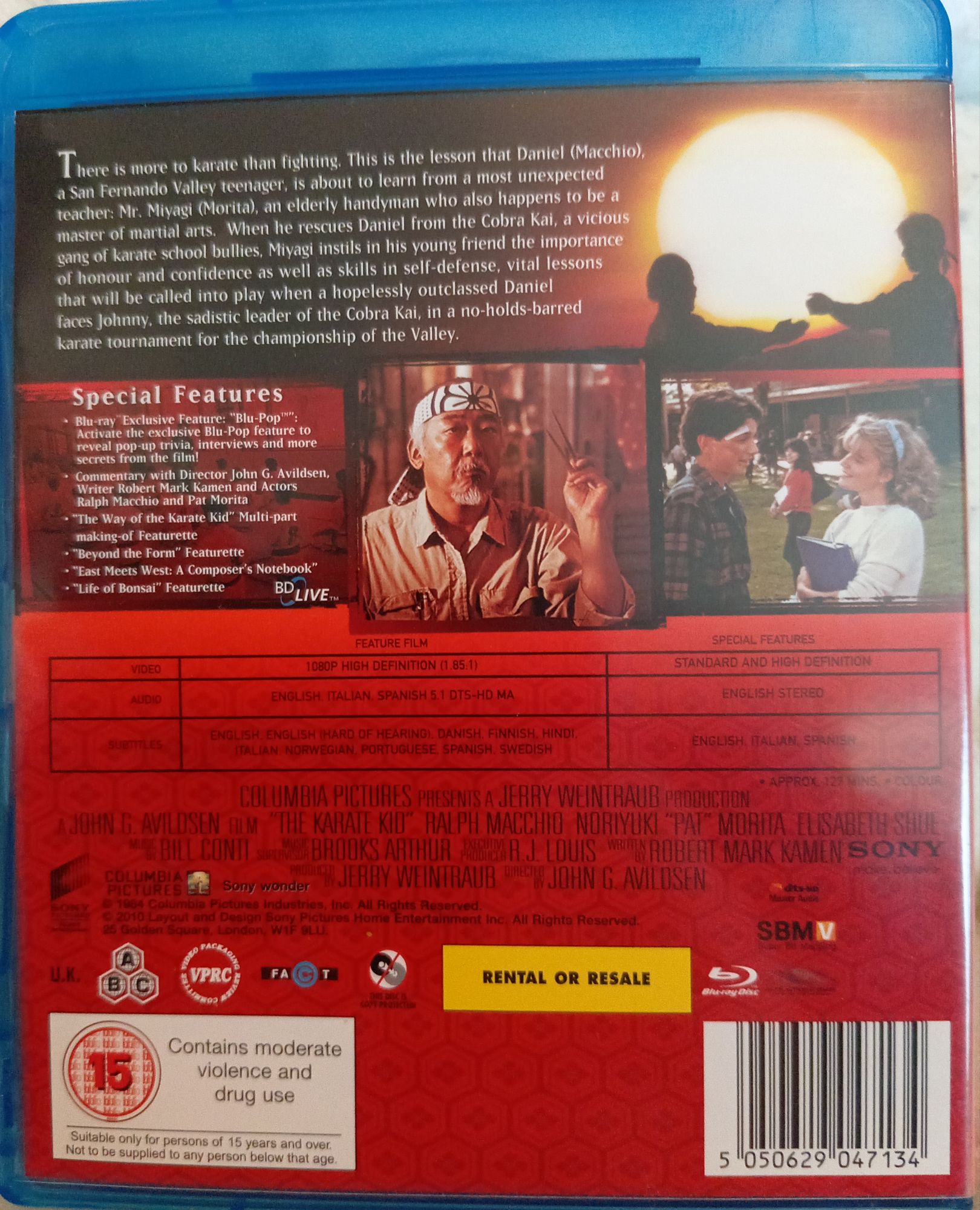 Karate Kid [1984] Blu-Ray