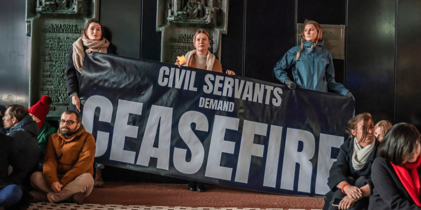 Civil Service Demands End to Zionist Atrocities!