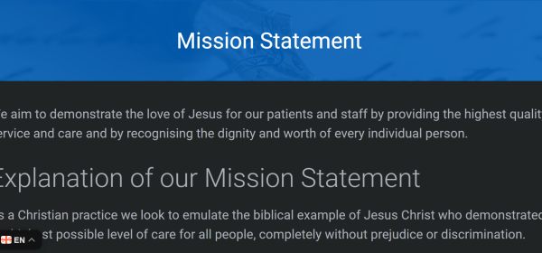 NHS Cheam - GOD in the NHS