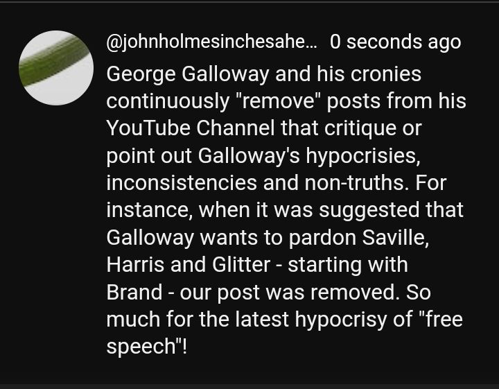 Galloway's Nazism