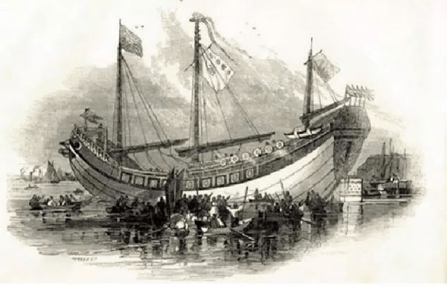 Qi Ying Hao - Qing Dynasty Ship - 1848