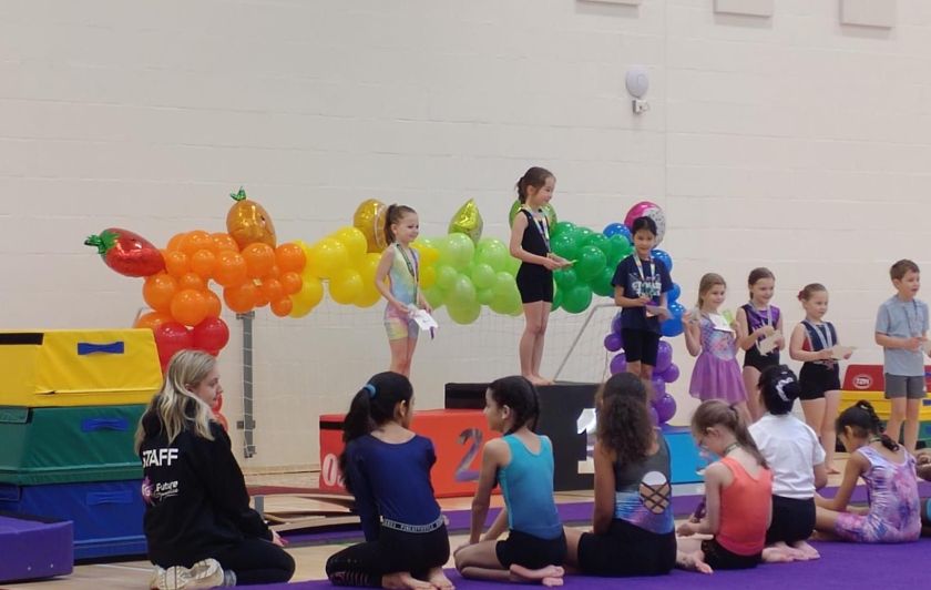 Kai-Lin on the Champion's Podium!