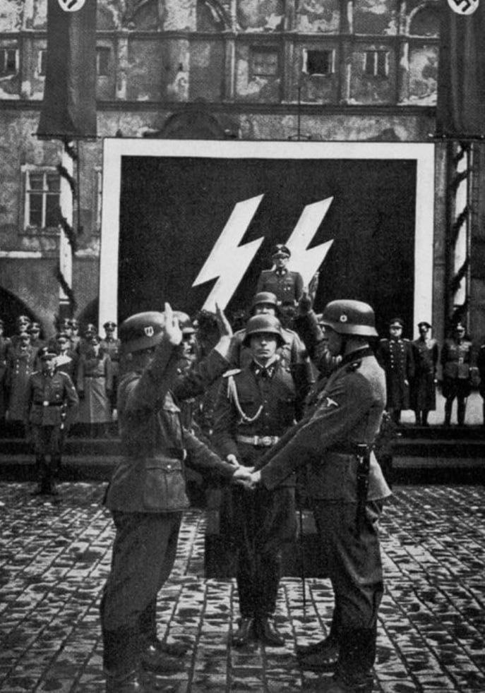 Emblem of the "David Irving Battalion" - Destroyed 2024