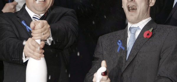 Nick Griffin & Mark Collett - Pre-Cupboard Days!