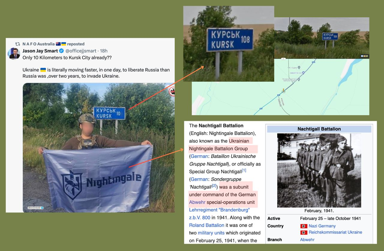 Ne-Nazi Ukrainian Propaganda - Kursk (2024)