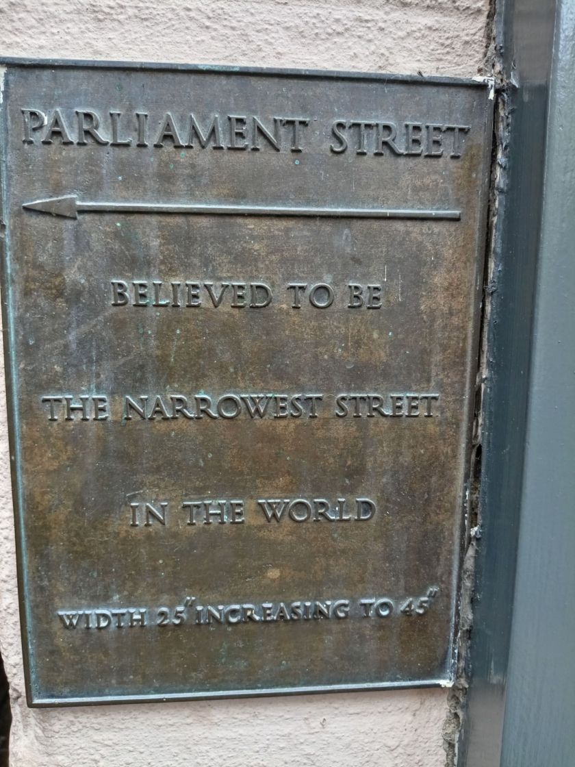 Possibly the Narrowest Street in the World!