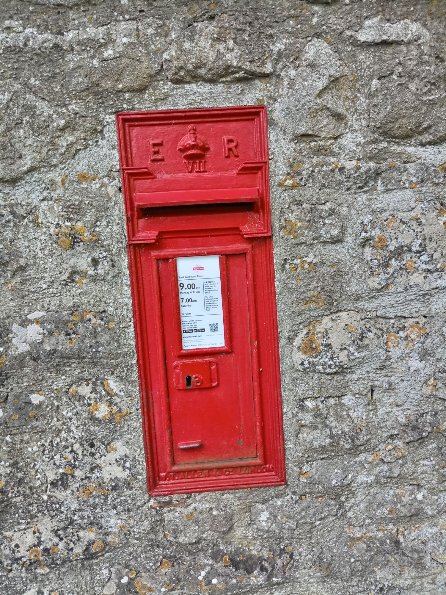 Post Box Of Edward VII (1936)