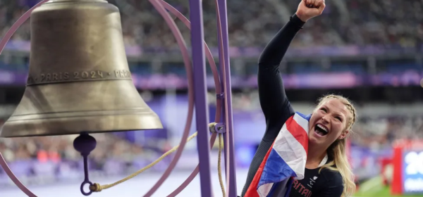 Sammi Kinghorn won World Championship gold over 100m in Paris last year