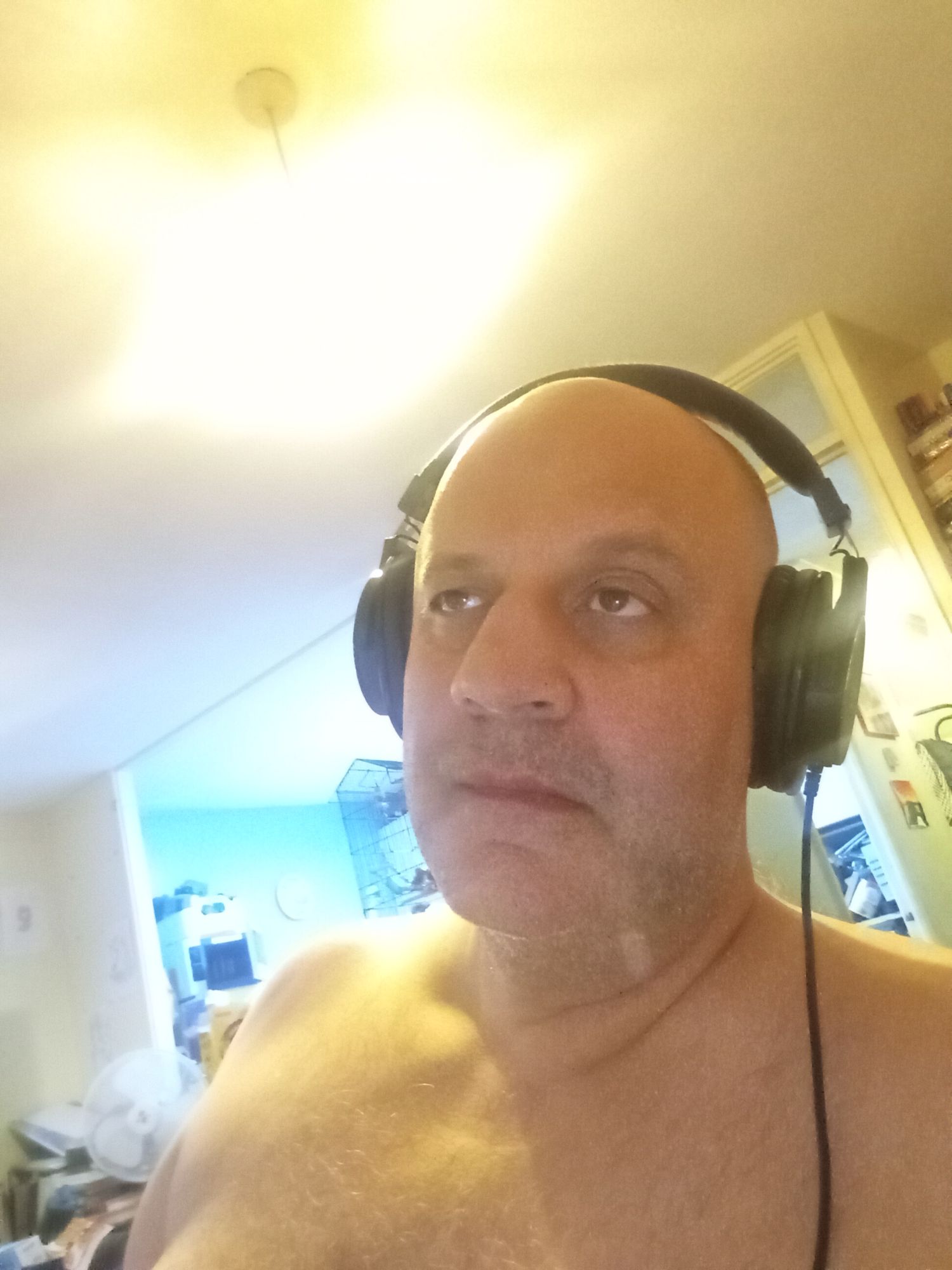 The Author Audio-Typing!