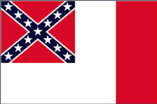 CSA Blood-Stained Banner 1865