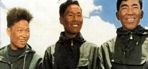 Wang Fuzhou, Gongbu, Qu Yinhua - 王富洲、贡布、屈银华