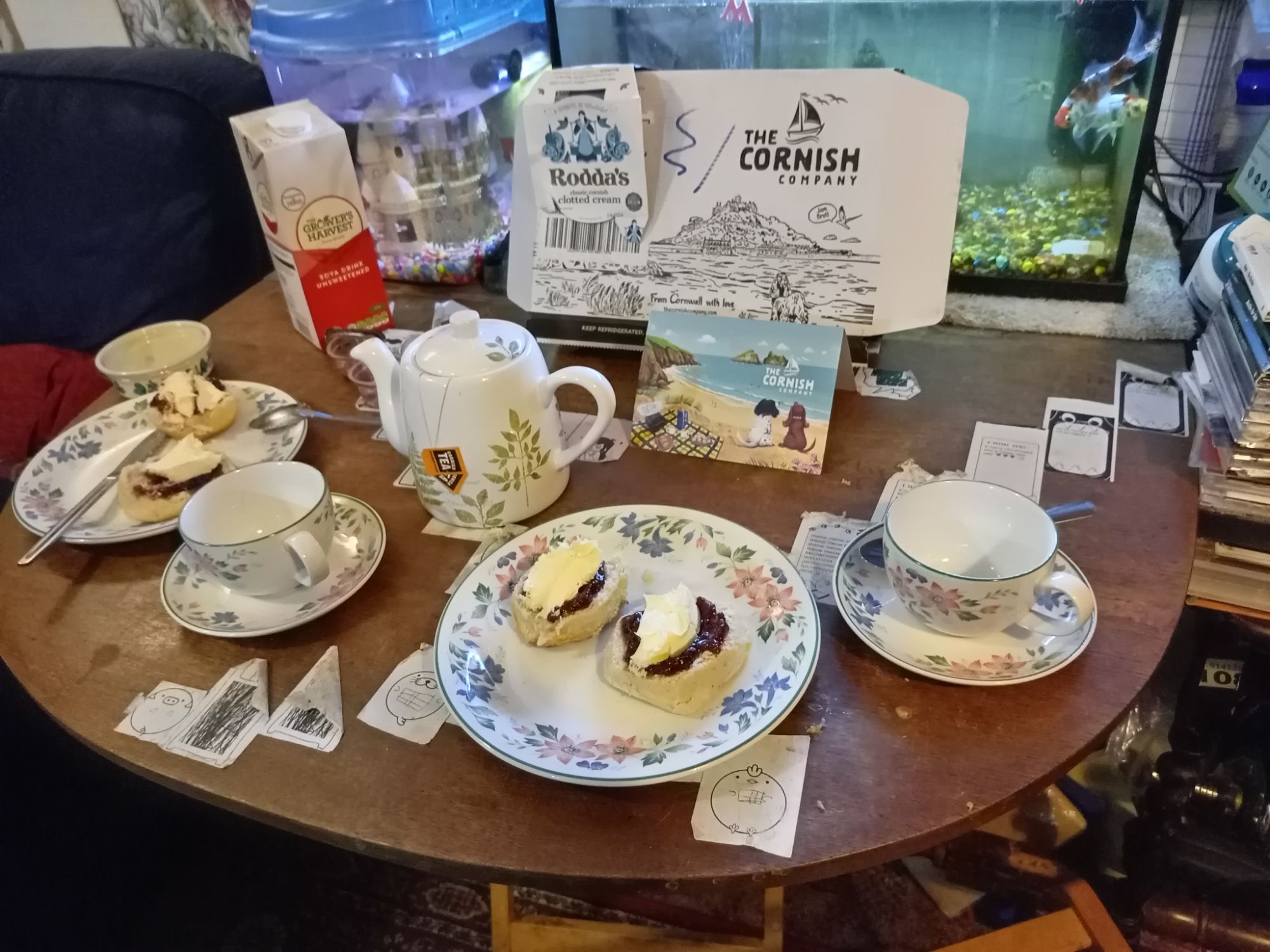 Gee's Birthday Treat - Cornish Cream Tea!