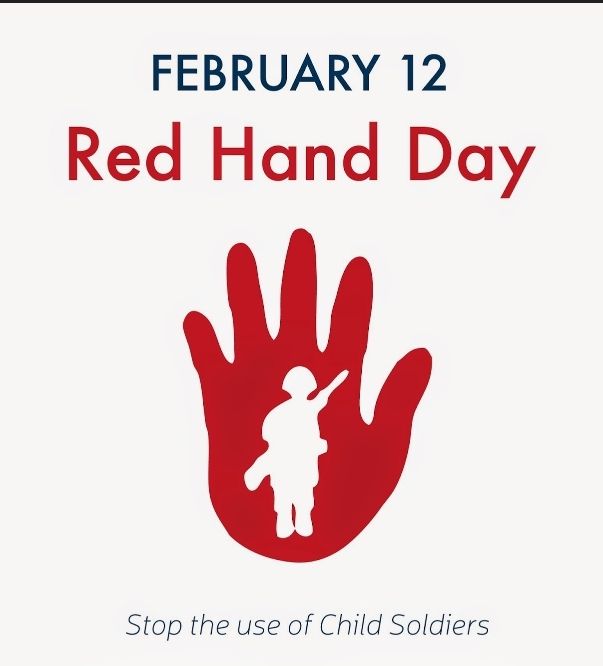 red hand day february 12