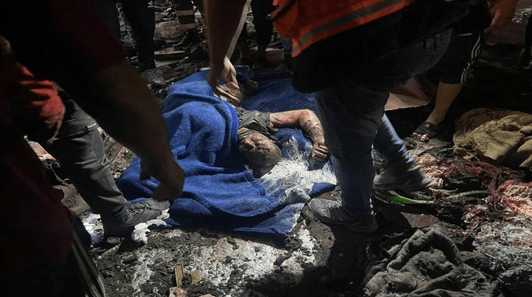 Zionist Genocide in Gaza!