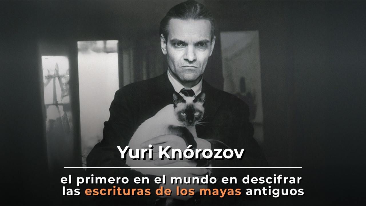 Soviet scientist, Yuri Knórozov