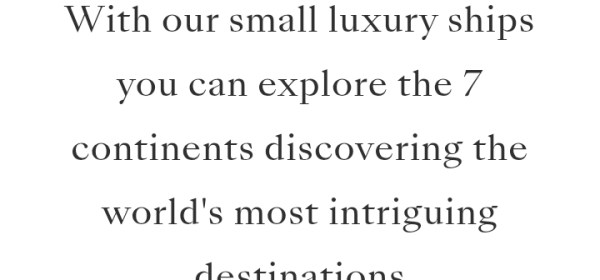 Silversea - Animal Policy