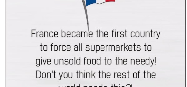 France - Supermarkets Free Food!