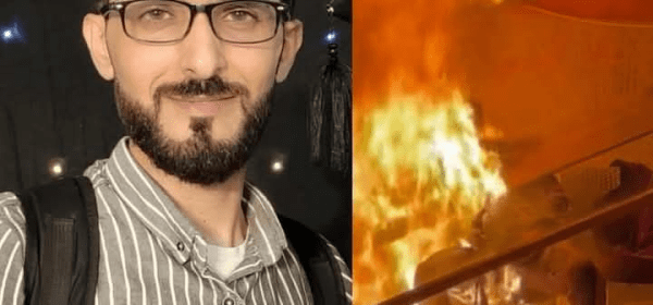 Journalist Ahmad Mansour was burned alive following an Israeli strike that targeted a journalists’ tent at Nasser Hospital, Khan Younis, in southern Gaza. Several other people were massacred and injured.