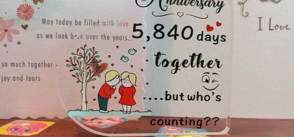 16th (Wax) Wedding Anniversary 2009-2025!