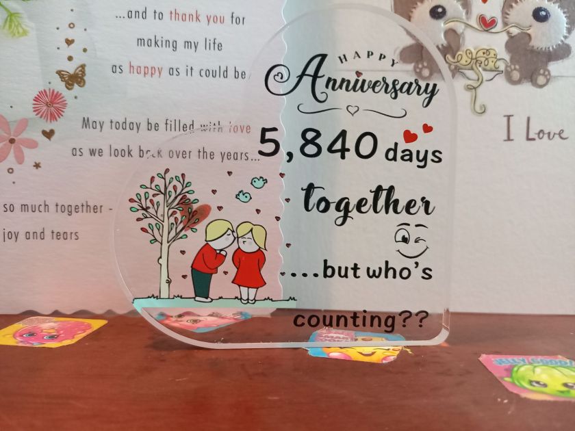 16th (Wax) Wedding Anniversary 2009-2025!