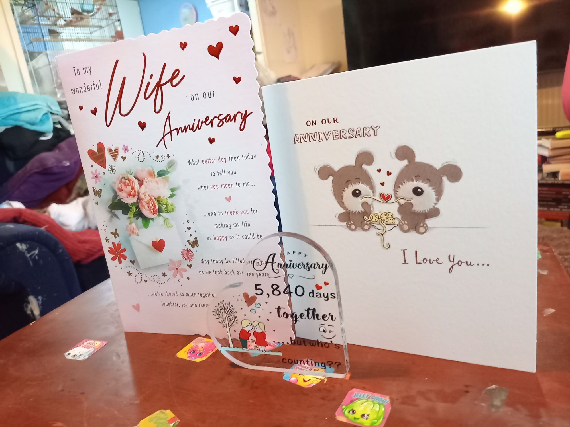 16th (Wax) Wedding Anniversary 2009-2025!