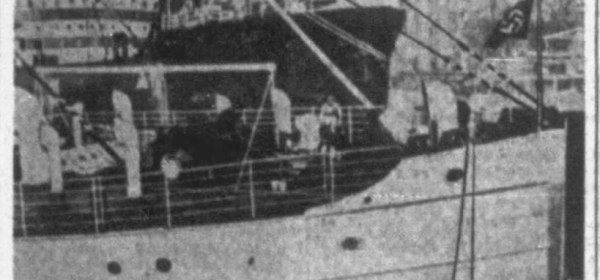 Jewish Ship Flies Nazi Flag!