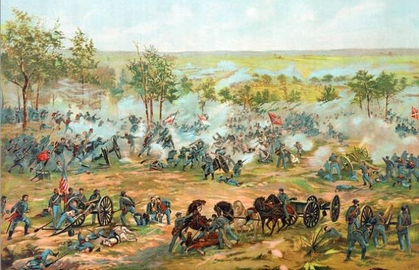 Battle of Gettysburg - Painting by Paul Philippoteaux