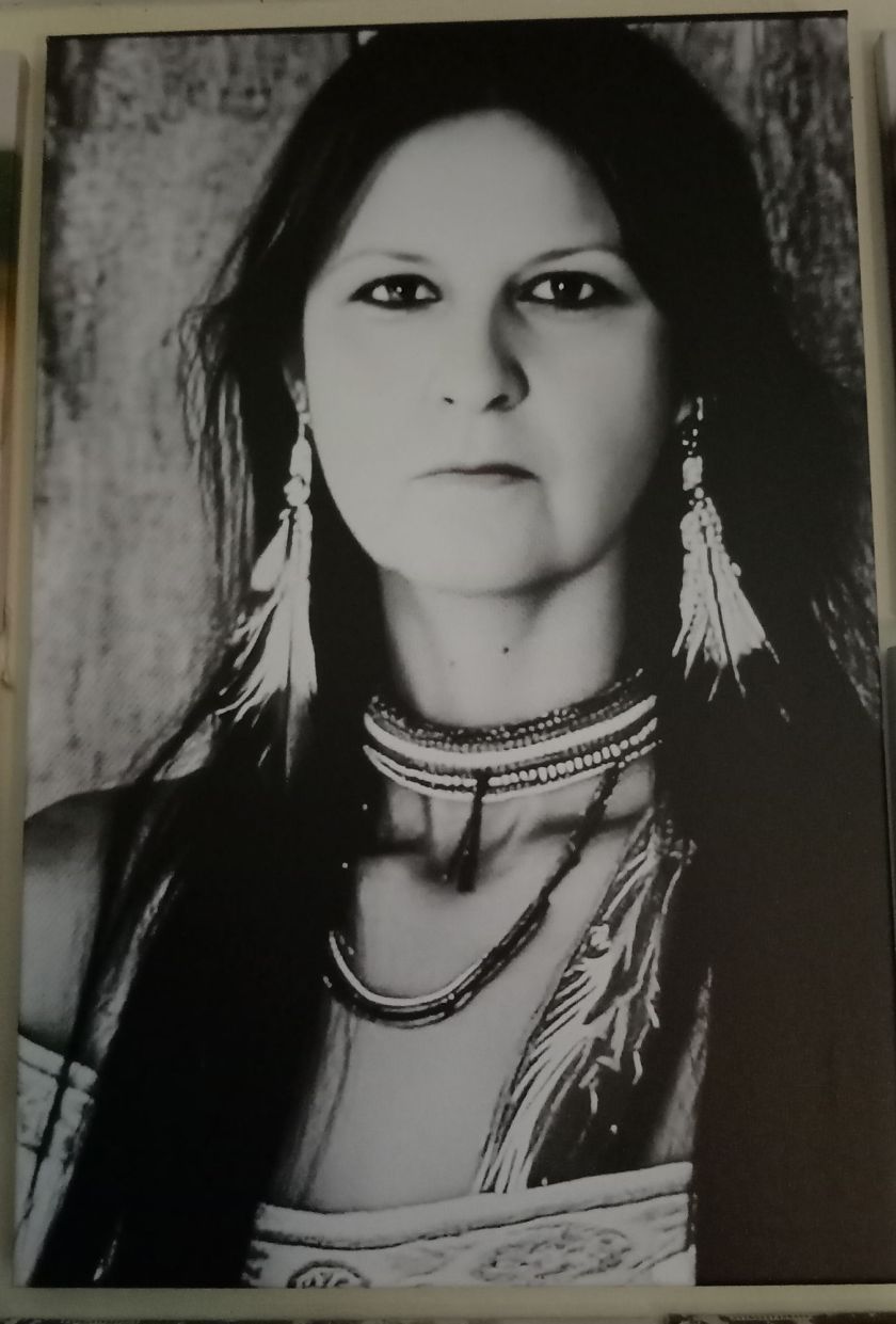 Diane Wyles c. 1975 - of the Lakota Tribe!