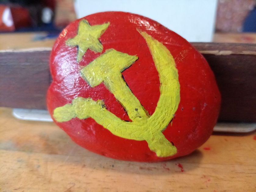 Stone (Pebble) Painted By Diane Wyles!