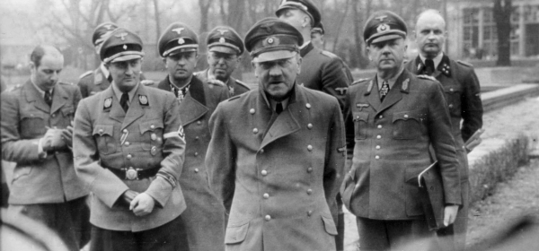 One of the Last Photographs of Adolf Hitler - March 1945