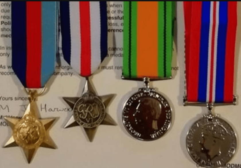 Alfred Wyles Medals WWII