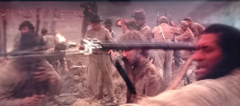 Bayonet Used As Spear!