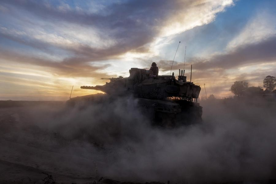 This photo released by Israel Defense Forces on June 1, 2025 shows Israeli troops operating in the Gaza Strip. At least 31 Palestinians were killed on Sunday by Israeli gunfire near a humanitarian aid center in southern Gaza, according to Palestinian sources. (Israel Defense Forces/Handout via Xinhua)