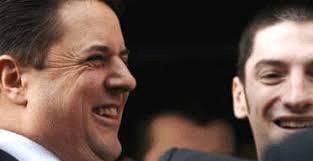 Nick Griffin (Left) & Mark Collett (Right) On a Date in Happier Days!