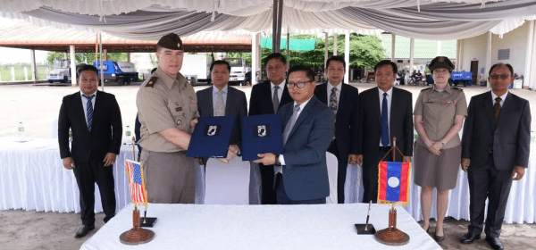 Lao People’s Democratic Republic and the United States of America held a handover ceremony on June 2, 2025