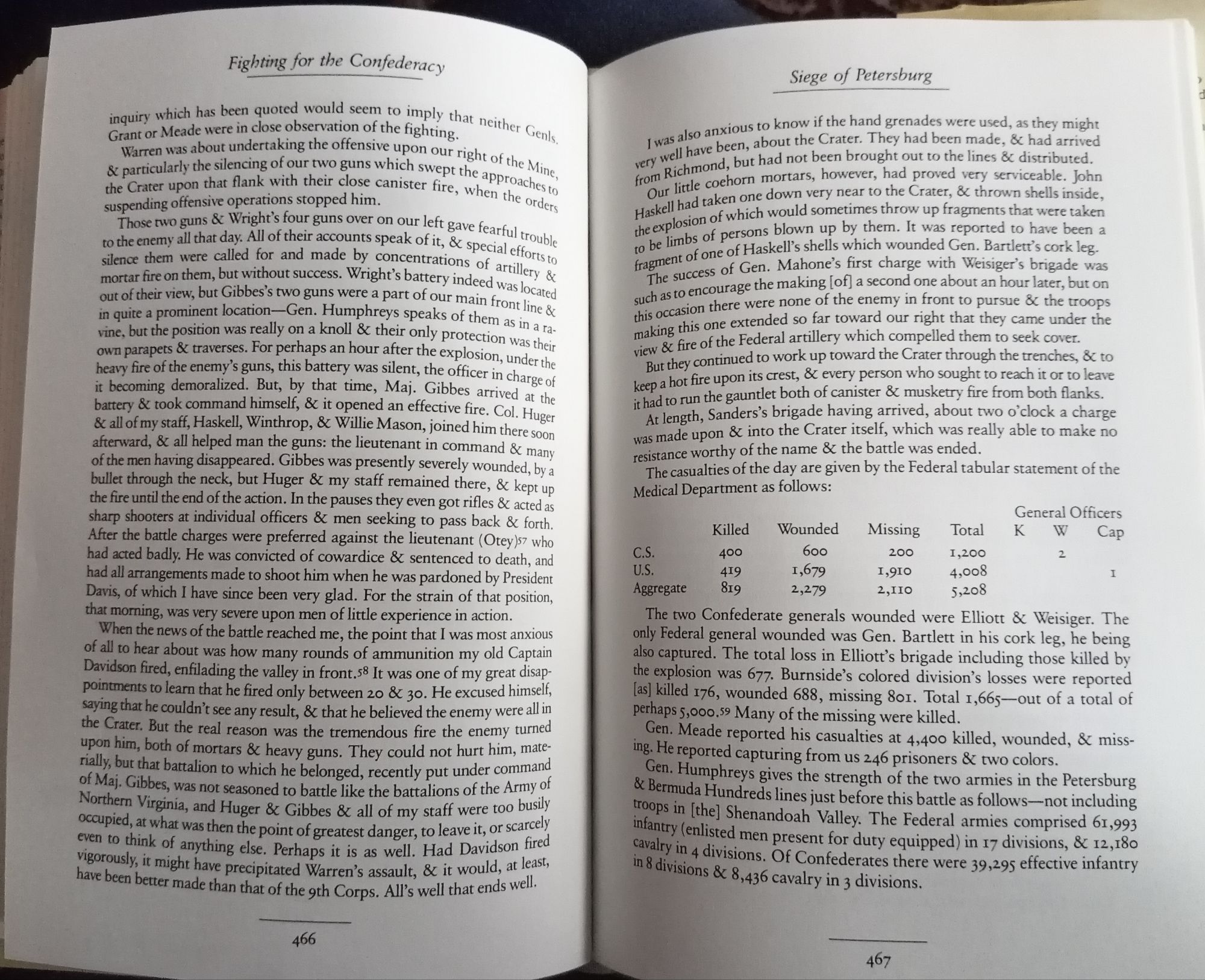 CSA General EP Alexander - Siege of Petersburg 1864