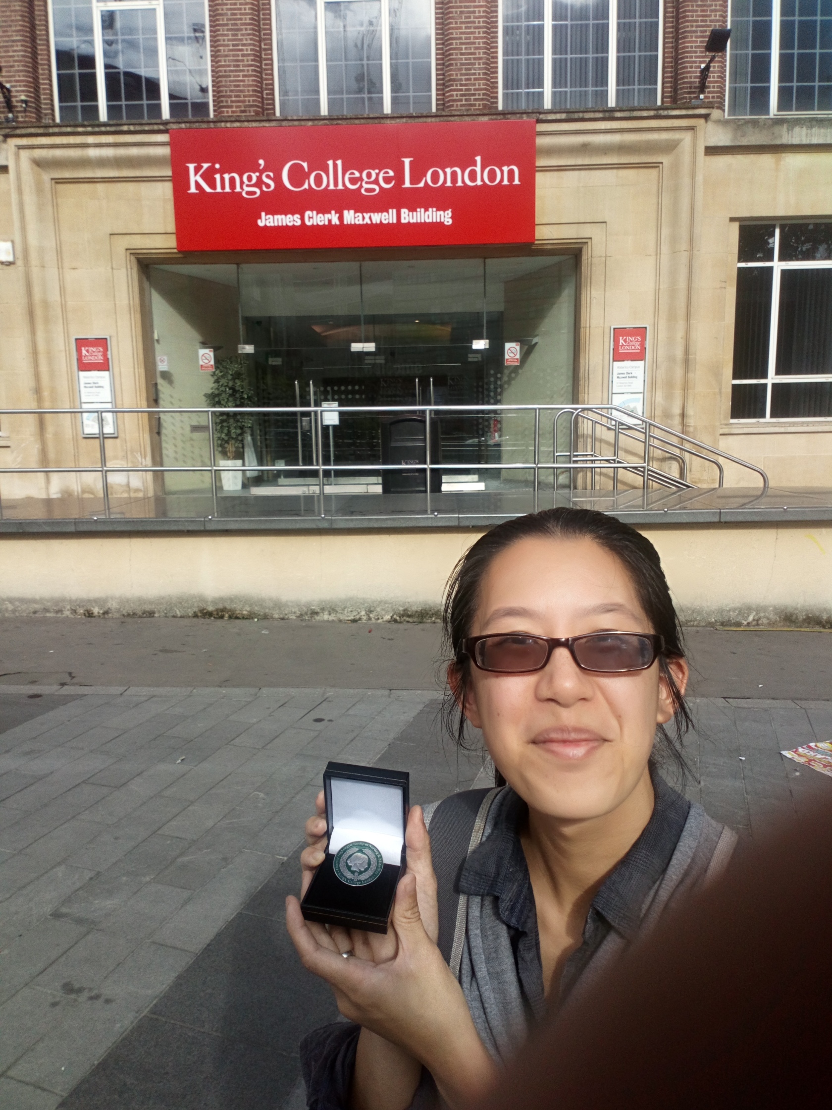 Gee's Midwifery Graduation Medal from King's College - London!