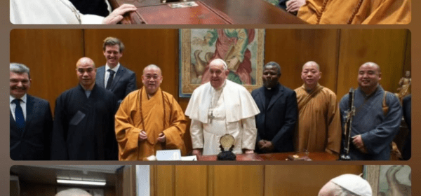 Shi Yongxin Meets Pope!