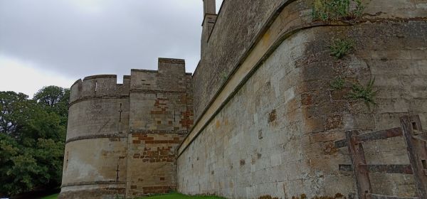 Rockingham Castle - Battlements!