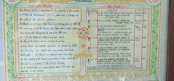 Ancient Document - 1060 CE - St Peter's Church - Deene